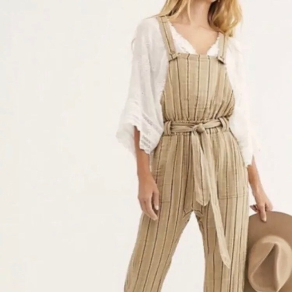 NWT free people jumpsuit size L - Picture 2 of 8